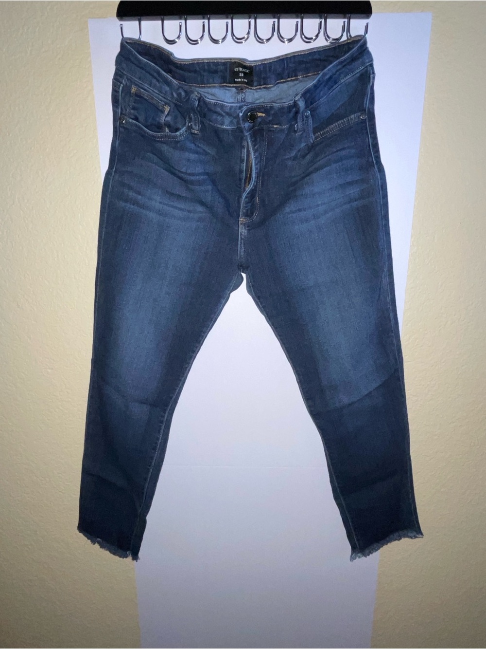 Just Black Dark Blue Denim Jeans Size 33